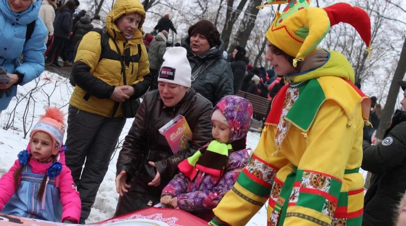 «Масленичный разгуляй» в парке Талалихина.